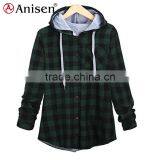 Wholesale China Fleece Women Plaids Jacket thumbnail-1