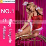 2015 Sunspice Lingerie Wholesale Latest Design Santa Cape Christmas Costume thumbnail-1
