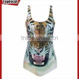 Latest Design Lace up Bodysuit Blank Swimwear thumbnail-2