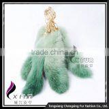 CX-R-39A Promotional Gift Fancy Rabbit Fur Key Ring thumbnail-3