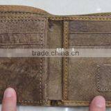 Fashion China Supplier Men Genuine Leather Button Stylish Wallet thumbnail-5