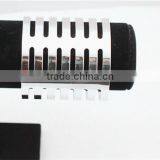 Women Gold Plated Hollow Link Wristlet Bangle With Stripes Design thumbnail-6