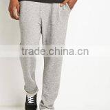 Man Gray Stripe Cotton Fabrics of Scales of Pants Sports Leisure Trousers thumbnail-2