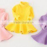 OEM Casual Latest Modern Baby Girl Winter One-Piece Dresses thumbnail-3