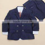 New Style Tie Box Pattern Factory Low Price High Quality Boy Suit thumbnail-5
