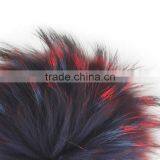 Myfur Customized Real Raccoon Fur Pompom Detachable Hat Pom Poms thumbnail-3