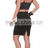 Fashion White it Out Flirty Women Crop and Skirt Suppliers thumbnail-5