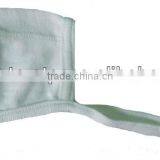 50% Polyester & 50% Cotton (1x1 Rib) Baby Mini Bath Cap (White Bleached) thumbnail-2