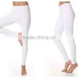 Toning Belly in Tall Waist Tight Yoga Ninth Pants 85% Polyester + 15% Spandex Women Wholesale Yoga Pants thumbnail-5