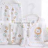 2017 Newest Style Baby Bamboo Clothing Set Infant Organic Cotton Clothes thumbnail-1