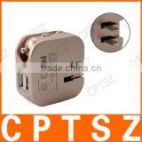 Double USB Charger Traveling Creative Car Wall Filled With Smart Phone Charger thumbnail-5