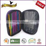 Charmkey High Quality PU Bag Package Aluminum Crochet Hook Set to Crochet Patterns thumbnail-2