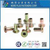 Taiwan Stainless Steel Mild Mushroom Truss Black Zinc Plated Semi Tubular Rivet thumbnail-5