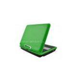 Custom Green MP3 PAL 9 Inch Portable DVD Player With Audio Video Input and TV