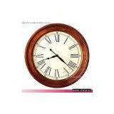 Wood Framed Cherry Wall Clock thumbnail-1