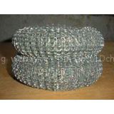 knitted wire mesh for cleaning mesh