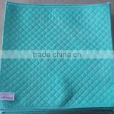 Hygienic needle punched nonwoven kithcen dish floor glass cleaning cloth