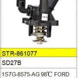 For FORD Thermostat and Thermostat Housing 1S7G-8575-AG thumbnail-1