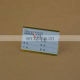 Promotional Newest Design Metal Name Tag