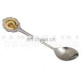 High Quality Custom Metal Yellow Handle Flatware Dinner Spoon for Sale