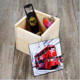 Sublimation Hardboard Wood Storage Box thumbnail-2