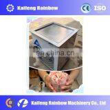 Hot Sale Good Quality Thailand Fry Ice Cream Machine Single Square Panfried Ice Cream Roll Machine Flat Pan Fry Ice Machine thumbnail-5