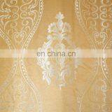 Cheap Indian Style Flower Jacquard Curtain Design Fabric Gold Lurex Indian Style Curtains thumbnail-3
