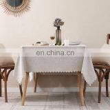 Wholesale Kitchen Decor Pure Color Tablecloth Table Cover thumbnail-5