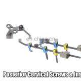 Chinese Manufacture Spinal Posterior Cervical Fixation System Instrument Set thumbnail-1