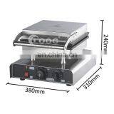 New Kitchen 4 Pcs Electric Heart Shape Stainless Steel Waffle Maker Machine Commercial thumbnail-3