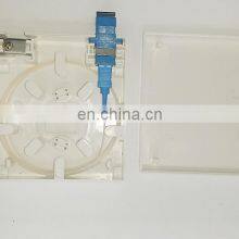 Белый внутренний миниатюрный оптоволоконный терминал, панельный ящик, коробка FTTH thumbnail-3