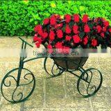 Tricycle Bike Flower Basket Plant Stand/metal bike planter