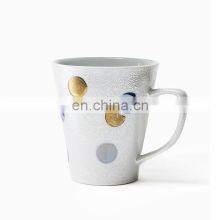 Wholesale Square Dots Three-dimensional Modern Color Quality Ceramic Cups Coffee Mug thumbnail-3