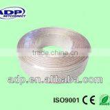 High Quality 2 Cores*0.5mm2~4mm2 TC/BC/CCA/CCS/AL Transparent Speaker Cable