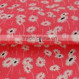 100% linen printed fabric for women's shirt & blouse