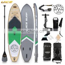 2022 Best Selling 10.6'' Double Layers Sup Board Inflatable Stand Up Paddle Board with All Accessories