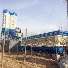 fully automatic small hzs50 concrete batching plant fixed concrete mixing station