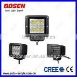 18W Flush Offroad LED Work Light Truck Light for for Tractor, Forklift, Off-road, ATV, Excavator, Heavy Duty Equipment Etc.