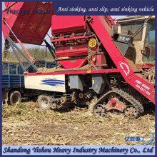 The stability of the modified triangular track chassis for corn harvesters is good  The stability of the modified triangular track chassis for corn harvesters is good