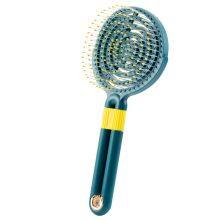 Premium Scalp & Shampoo Brush for Curly & Wet Detangle Hair. Round Pin Tip Type for Massaging Scalp Smooth thumbnail-5