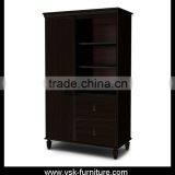 WD-053 1 Door Hotel Display Wardrobe With Drawers thumbnail-1