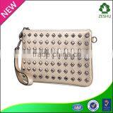 Korean Style Fashion Evening Bag pu Rivet Lady Bag