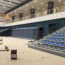 Wholesale Indoor Stadium Retractable Bleachers Grandstand With Tribune Telescopic Bleachers for Gym Usage thumbnail-3