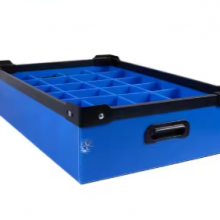 Versatile PP Corrugated Foldable Storage Bin With Divider Panel thumbnail-2