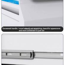 Caja de índice de tarjetas de acero | Organizador de archivos para pared | Gabinete de trabajo colgante de construcción en acero laminado en frío - Ideal para la gestión de documentos confidenciales thumbnail-4