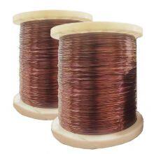 Hochleitfähiger Wicklungsflachdraht mit guter Hitzebeständigkeit, PEW Klasse 130 QZL-1 ELANTAS Emailummantelter Aluminiumwicklungsdraht thumbnail-1