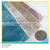 24*40 cm Triangle Ceramic Mix Beads Rhinestone Glue Net Sheets Wholesale thumbnail-3