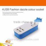 4 Port Usb Charger Smart Charger for Mobile Phone/tablets/camera/video Games/home Quality Choice thumbnail-2