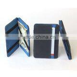 Fashion PU Leather Magic Flip Wallet With Colorful Combination thumbnail-1