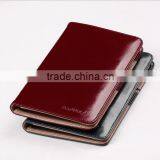 Genuine Leather Rfid Blocking Passport Cover With Pen thumbnail-4